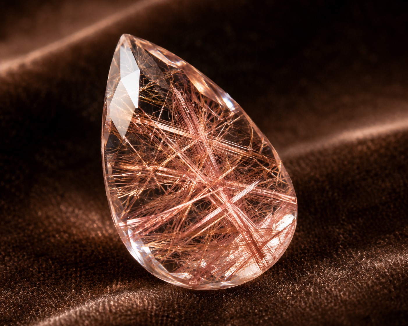 ไหมนาค – Copper Rutilated Quartz (Naga Hair Quartz)